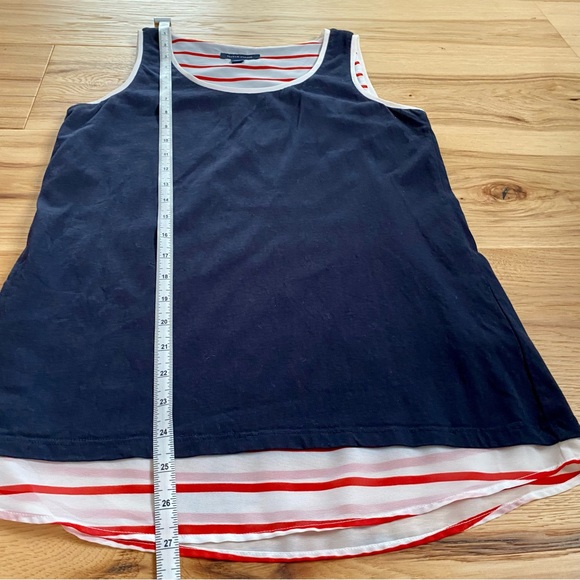 Tommy Hilfiger Reversible Stripe Tank Top XS EUC - Picture 4 of 6